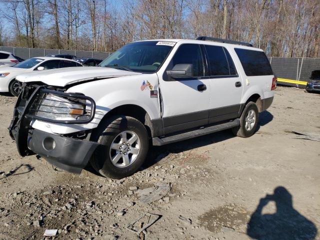 1FMJK1G5XAEB56925 - 2010 FORD EXPEDITION EL XLT WHITE photo 1