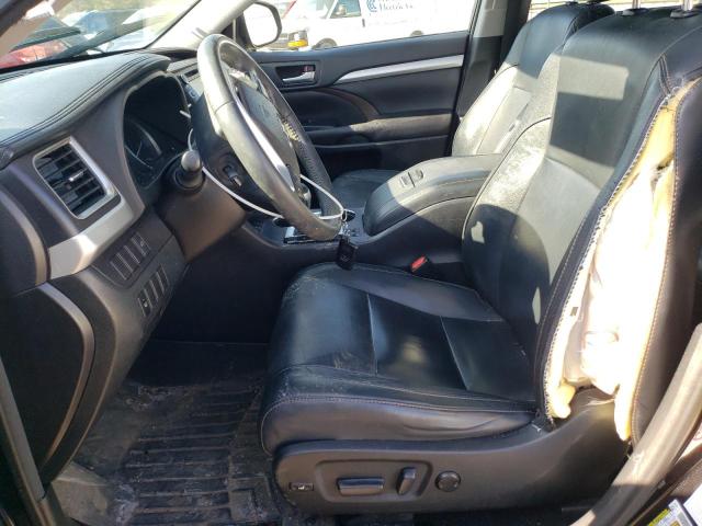 5TDJKRFH1GS342371 - 2016 TOYOTA HIGHLANDER XLE BLACK photo 7