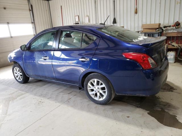 3N1CN7APXKL825653 - 2019 NISSAN VERSA S BLUE photo 2