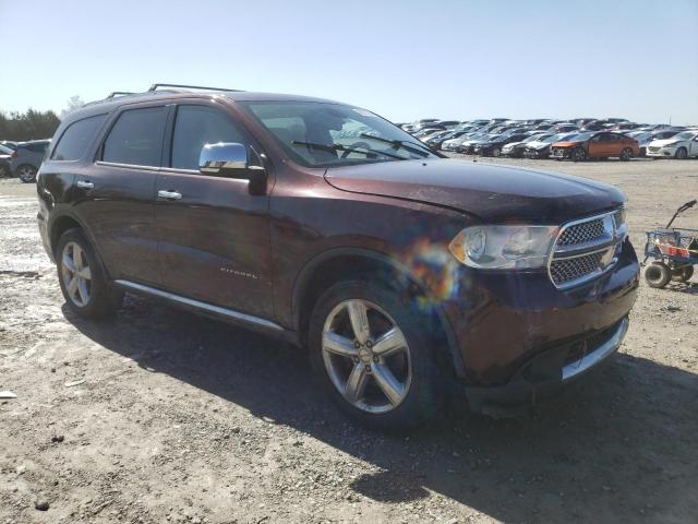 1C4RDJEG3CC277932 - 2012 DODGE DURANGO CITADEL MAROON photo 4