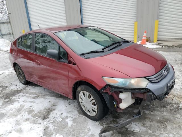 JHMZE2H57AS029861 - 2010 HONDA INSIGHT LX RED photo 4