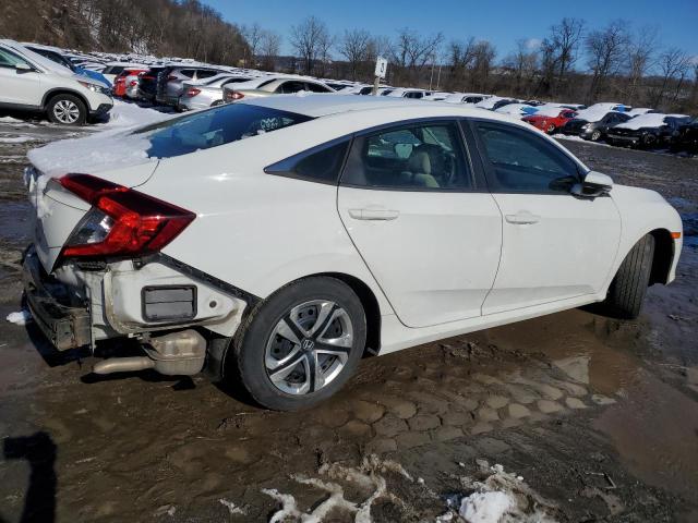 2HGFC2F5XJH509589 - 2018 HONDA CIVIC LX WHITE photo 3