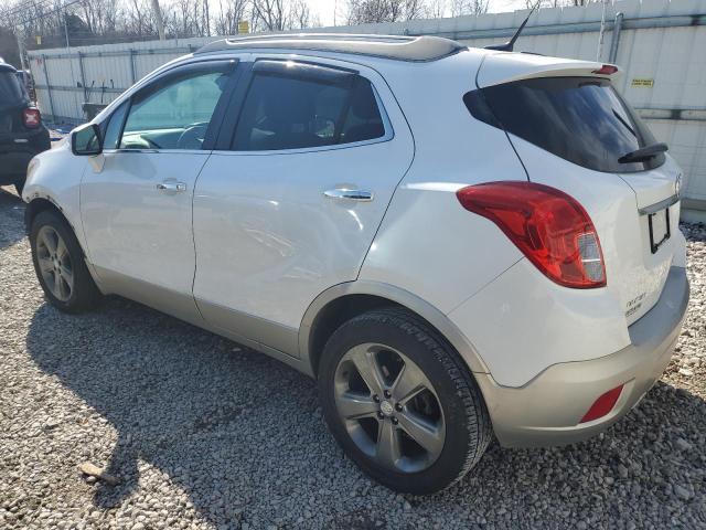 KL4CJCSB6EB705286 - 2014 BUICK ENCORE WHITE photo 2