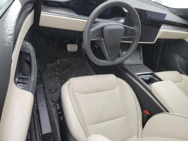 5YJSA1E64PF520836 - 2023 TESLA MODEL S 蓝色 照片 8