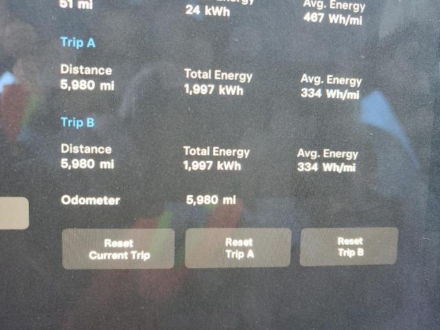 5YJSA1E64PF520836 - 2023 TESLA MODEL S 蓝色 照片 9