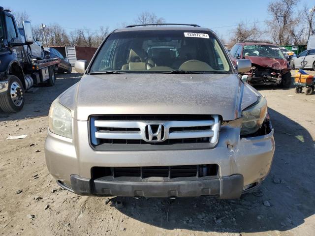 5FNYF186X6B028706 - 2006 HONDA PILOT EX GOLD photo 5