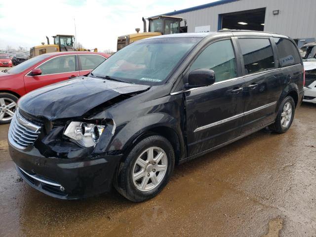 2C4RC1BG1DR528981 - 2013 CHRYSLER TOWN & COU TOURING BLACK photo 1