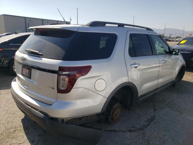 1FM5K8GT1EGC58293 - 2014 FORD EXPLORER SPORT SILVER photo 3