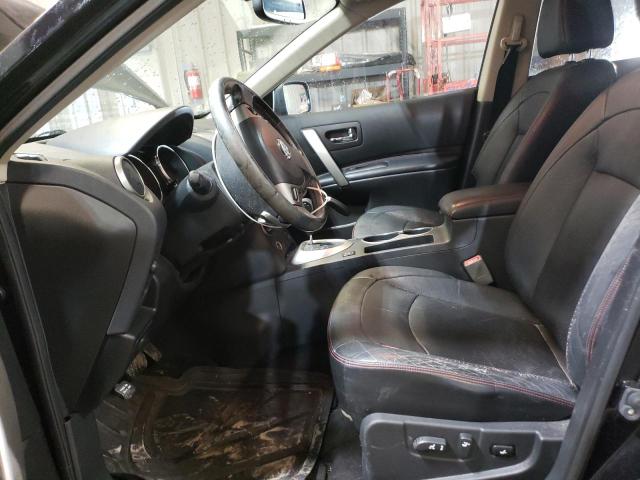 JN8AS58V49W431158 - 2009 NISSAN ROGUE S BLACK photo 7