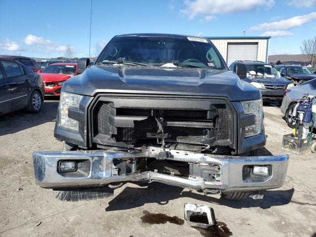 1FTFX1EF6FKD87479 - 2015 FORD F150 SUPER CAB GRAY photo 5