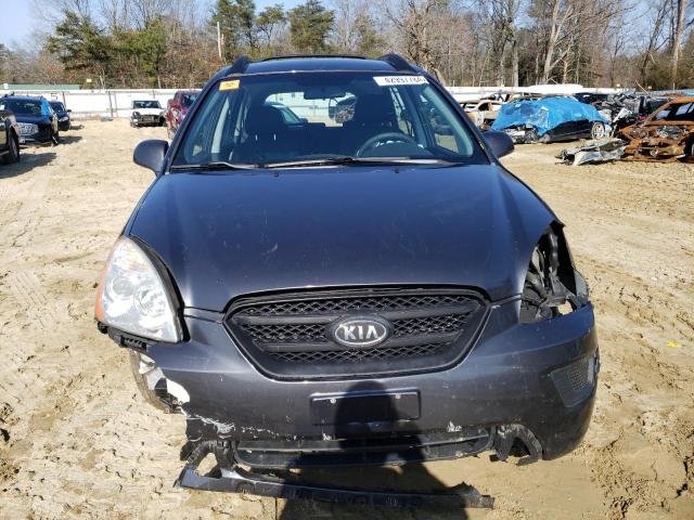 KNAFG526687158458 - 2008 KIA RONDO LX GRAY photo 5