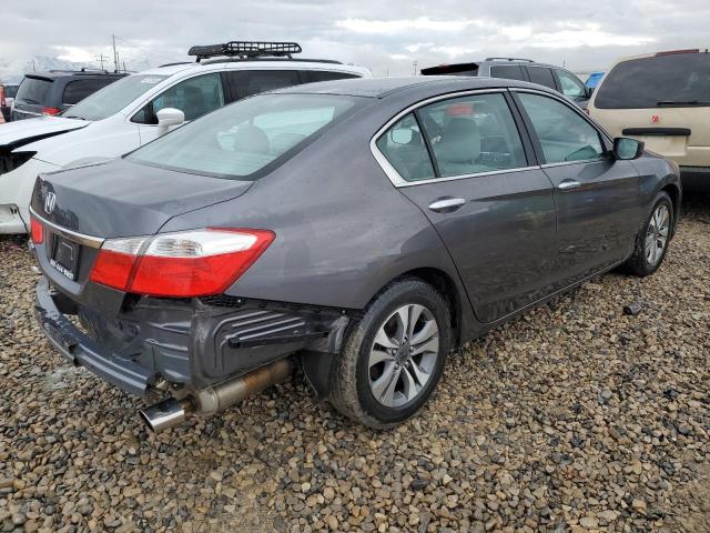 1HGCR2F34DA158536 - 2013 HONDA ACCORD LX GRAY photo 3