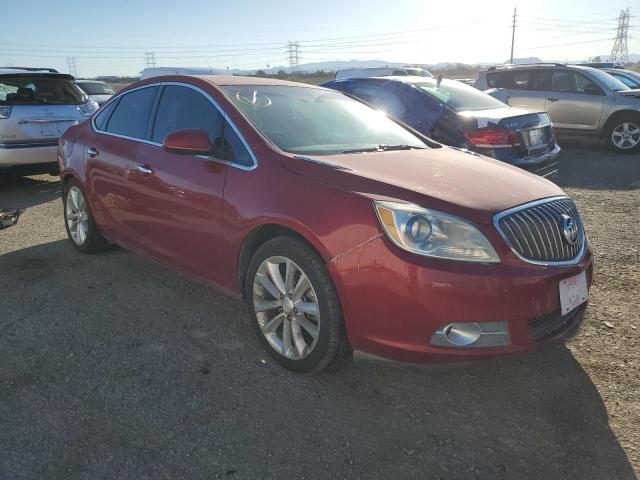 1G4PP5SK5E4195885 - 2014 BUICK VERANO RED photo 4