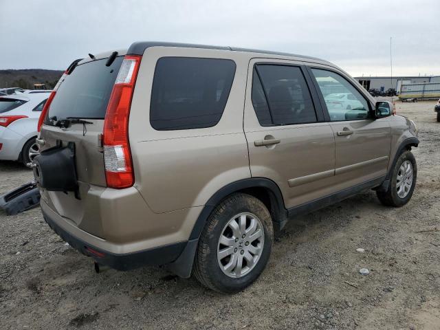 SHSRD78916U430775 - 2006 HONDA CR-V SE GOLD photo 3