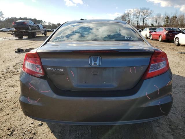 2HGFG3B81CH503435 - 2012 HONDA CIVIC EX GRAY photo 6