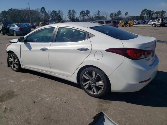 5NPDH4AE2EH463859 - 2014 HYUNDAI ELANTRA SE WHITE photo 2