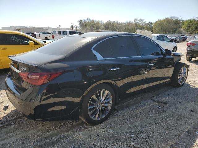 JN1EV7AP7KM513966 - 2019 INFINITI Q50 LUXE BLACK photo 3