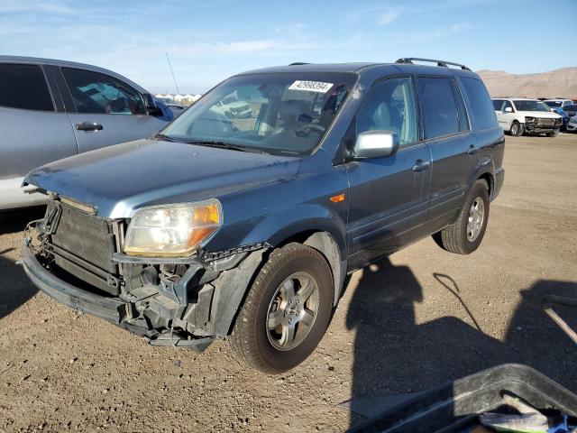 5FNYF28596B030475 - 2006 HONDA PILOT EX TEAL photo 1