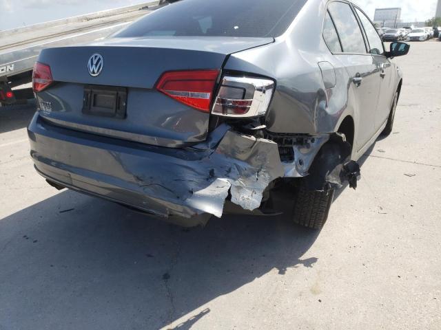 3VW2K7AJ6FM320266 - 2015 VOLKSWAGEN JETTA BASE 灰色 照片 9