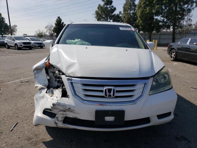 5FNRL38438B015824 - 2008 HONDA ODYSSEY EX WHITE photo 5