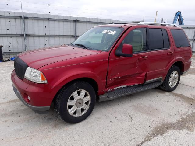 5LMEU78H53ZJ15845 - 2003 LINCOLN AVIATOR 红色 照片 1