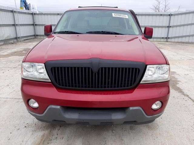 5LMEU78H53ZJ15845 - 2003 LINCOLN AVIATOR 红色 照片 5
