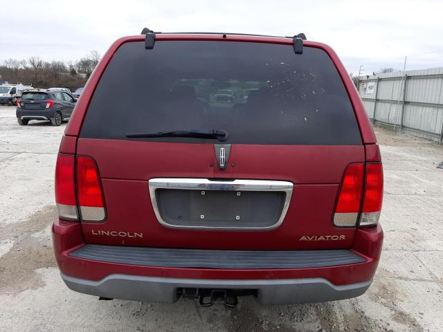5LMEU78H53ZJ15845 - 2003 LINCOLN AVIATOR 红色 照片 6
