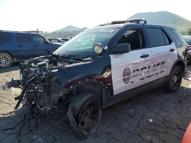 1FM5K8AR4JGC56206 - 2018 FORD EXPLORER POLICE INTERCEPTOR Qara foto 1