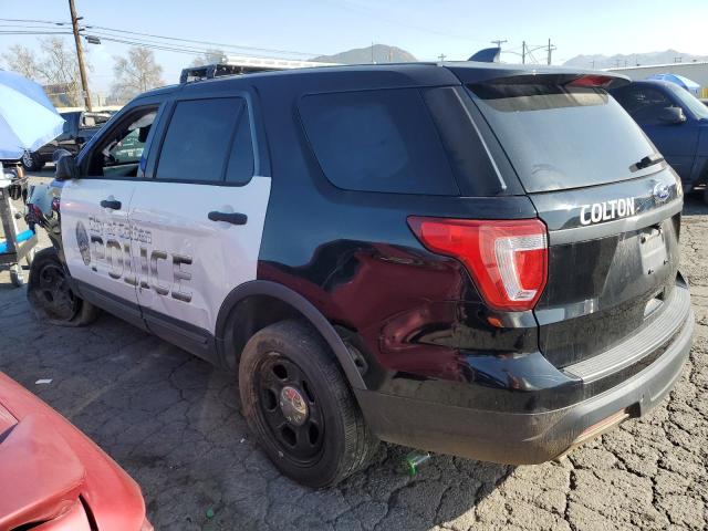 1FM5K8AR4JGC56206 - 2018 FORD EXPLORER POLICE INTERCEPTOR Qara foto 2