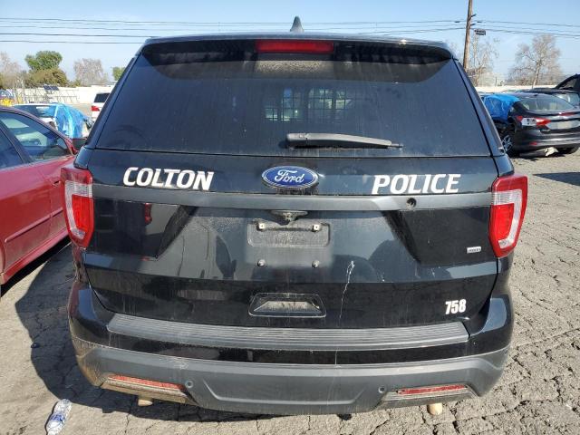 1FM5K8AR4JGC56206 - 2018 FORD EXPLORER POLICE INTERCEPTOR Qara foto 6