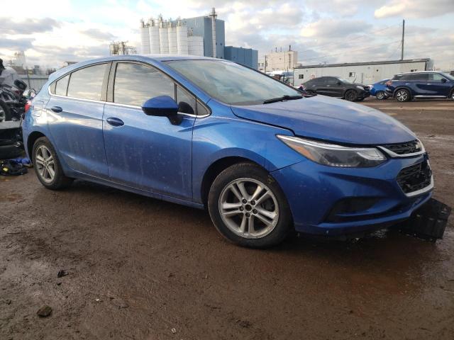 3G1BE6SM9HS515072 - 2017 CHEVROLET CRUZE LT BLUE photo 4