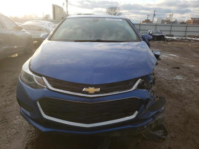 3G1BE6SM9HS515072 - 2017 CHEVROLET CRUZE LT BLUE photo 5