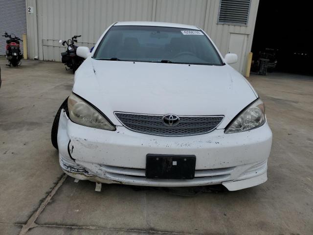 4T1BE32K63U246747 - 2003 TOYOTA CAMRY LE WHITE photo 5