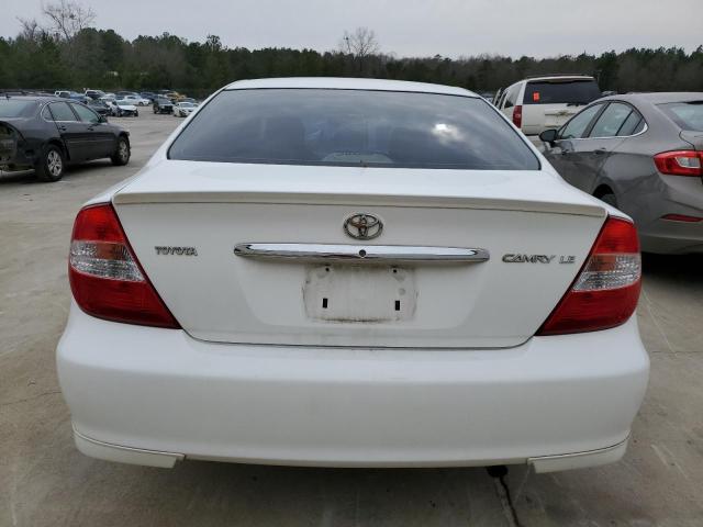 4T1BE32K63U246747 - 2003 TOYOTA CAMRY LE WHITE photo 6