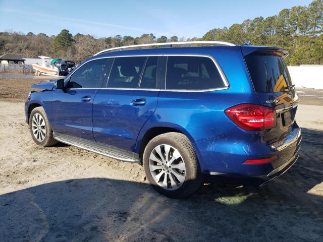 4JGDF6EE5KB233222 - 2019 MERCEDES-BENZ GLS 450 4MATIC BLUE photo 2