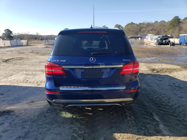 4JGDF6EE5KB233222 - 2019 MERCEDES-BENZ GLS 450 4MATIC BLUE photo 6