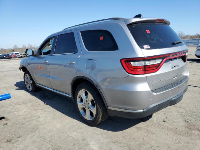 1C4RDJDG8FC730173 - 2015 DODGE DURANGO LIMITED SILVER photo 2