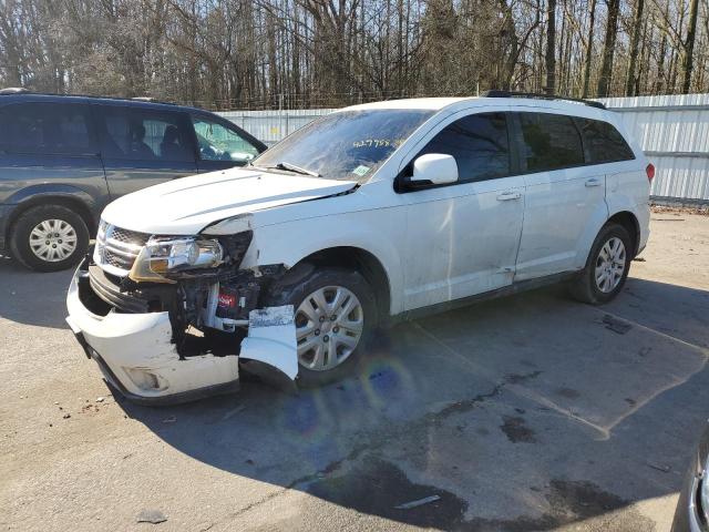 3C4PDCBB0KT859792 - 2019 DODGE JOURNEY SE WHITE photo 1