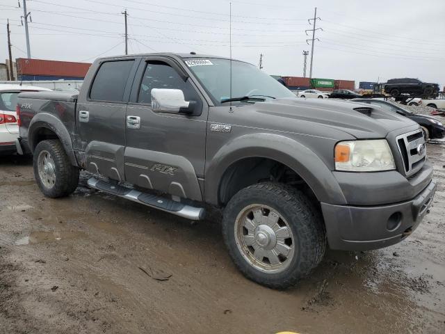 1FTPW14V87FA26751 - 2007 FORD F150 SUPERCREW CHARCOAL photo 4