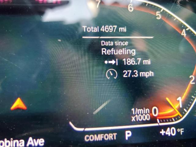 5UXJU2C5XKLN49829 - 2019 BMW X5 XDRIVE50I Blanco foto 9