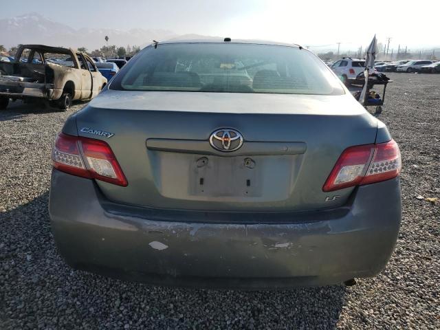 4T1BF3EK6BU697118 - 2011 TOYOTA CAMRY BASE GREEN photo 6