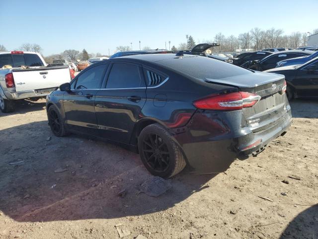 3FA6P0HD9LR255270 - 2020 FORD FUSION SE BLACK photo 2