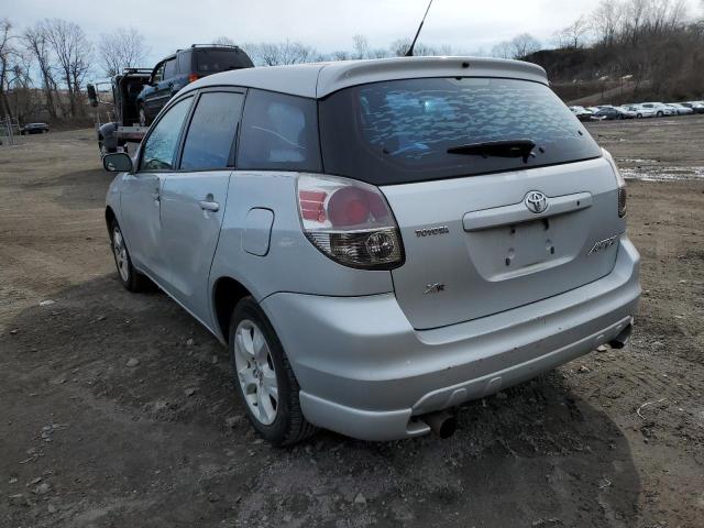 2T1KR32E55C389563 - 2005 TOYOTA MATRIX XR SILVER photo 2