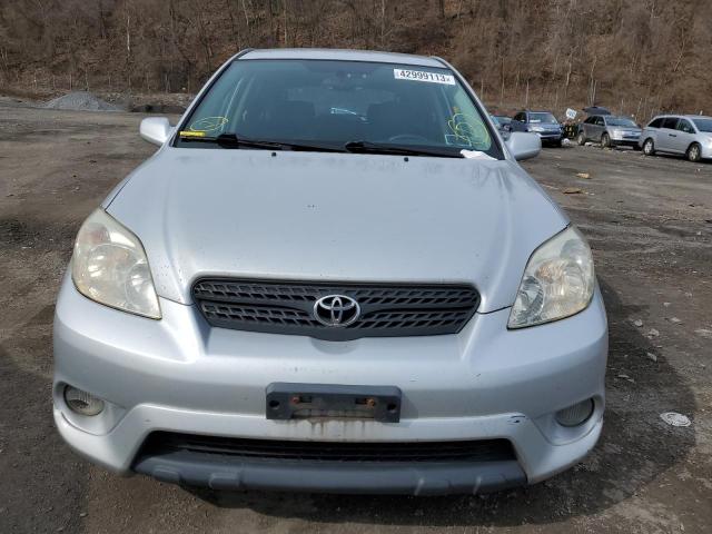 2T1KR32E55C389563 - 2005 TOYOTA MATRIX XR SILVER photo 5