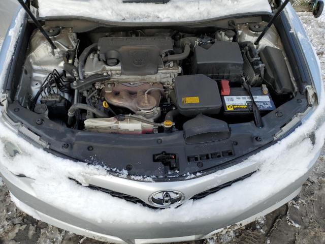 4T1BF1FK0CU116393 - 2012 TOYOTA CAMRY BASE SILVER photo 11