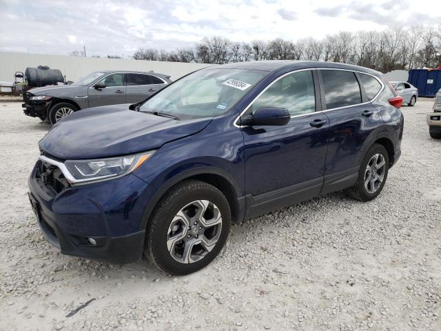 5J6RW2H53KA011485 - 2019 HONDA CR-V EX BLUE photo 1