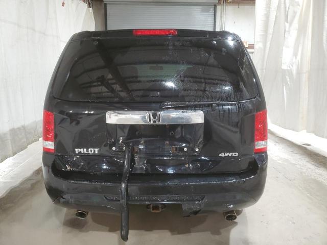 5FNYF4H73EB007544 - 2014 HONDA PILOT EXLN BLACK photo 6