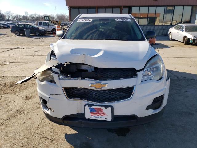 2GNFLEEK1F6283637 - 2015 CHEVROLET EQUINOX LS WHITE photo 5