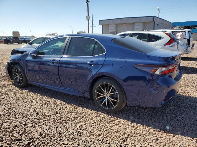 4T1S11AK4RU221050 - 2024 TOYOTA CAMRY SE NIGHT SHADE BLUE photo 2