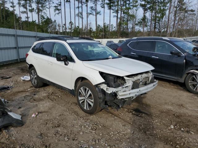 4S4BSANCXK3261905 - 2019 SUBARU OUTBACK 2.5I LIMITED WHITE photo 4